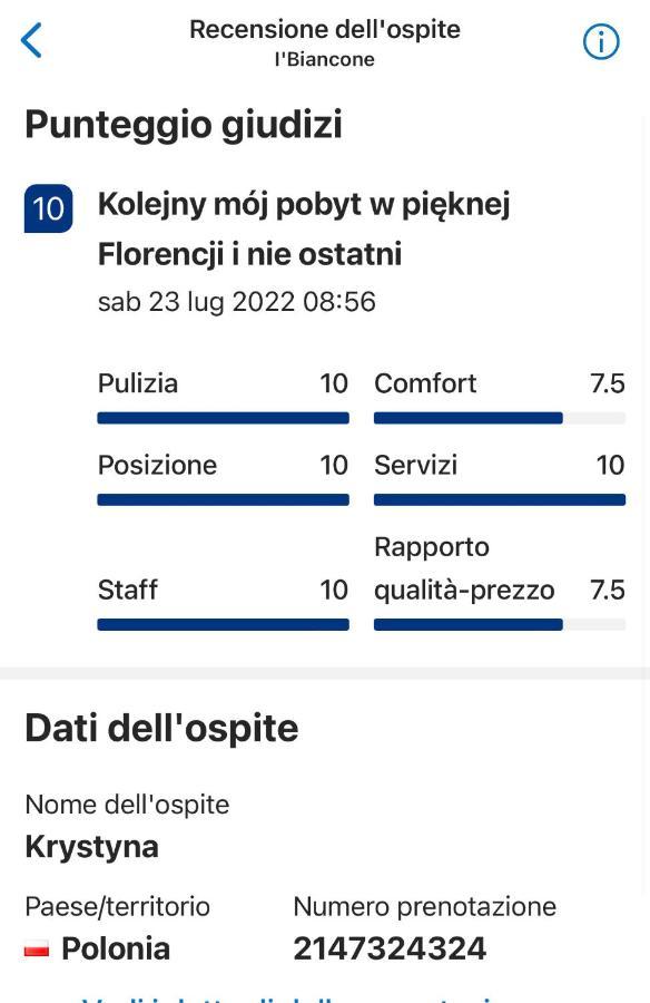 I'Biancone Apartman Firenze Kültér fotó